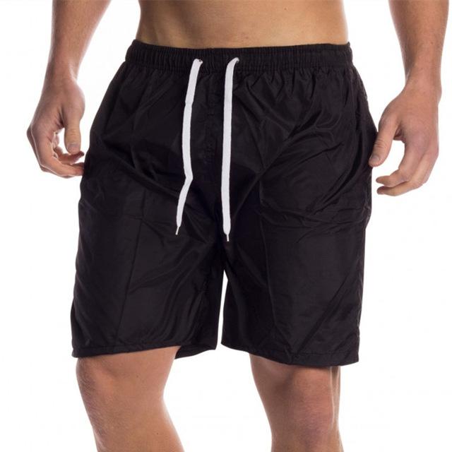 INCERUN New Quick Dry Mens Shorts Summer Mens Board Shorts Swimwear Beach Short Male Gyms Bermuda Short Man Plus Size