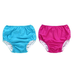 New Style Baby Swim Unisex Baby Swimming Pants Kids Beach Swimwear Infant Candy Color Swimsuit